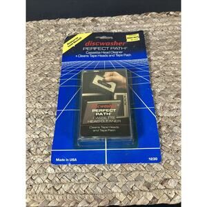 VINTAGE 1991 Discwasher Cassette Head Cleaner U.S.A. New Sealed‎